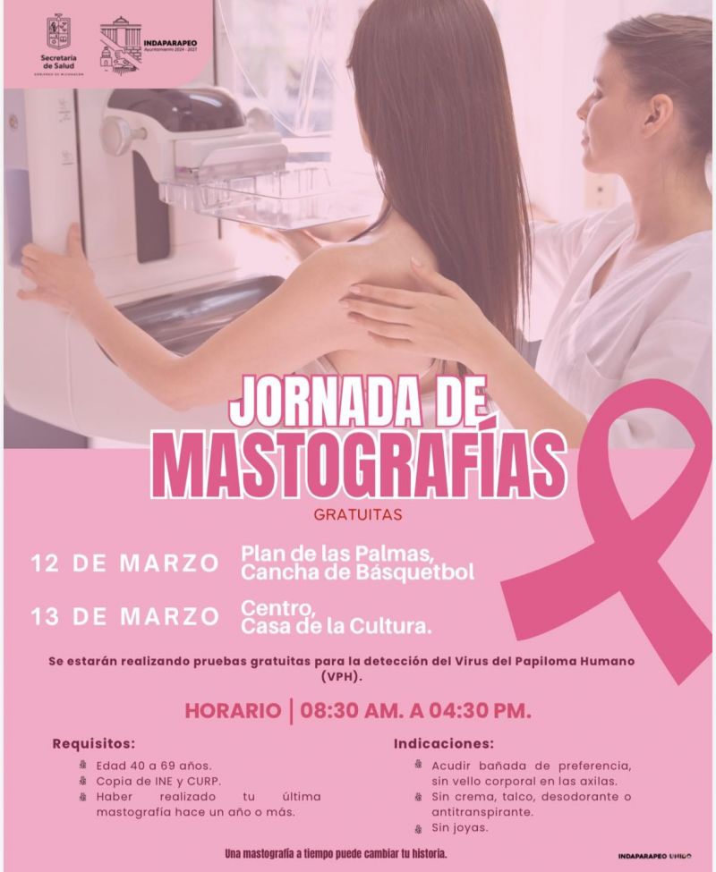 Jornada de Mastografías Gratuitas
