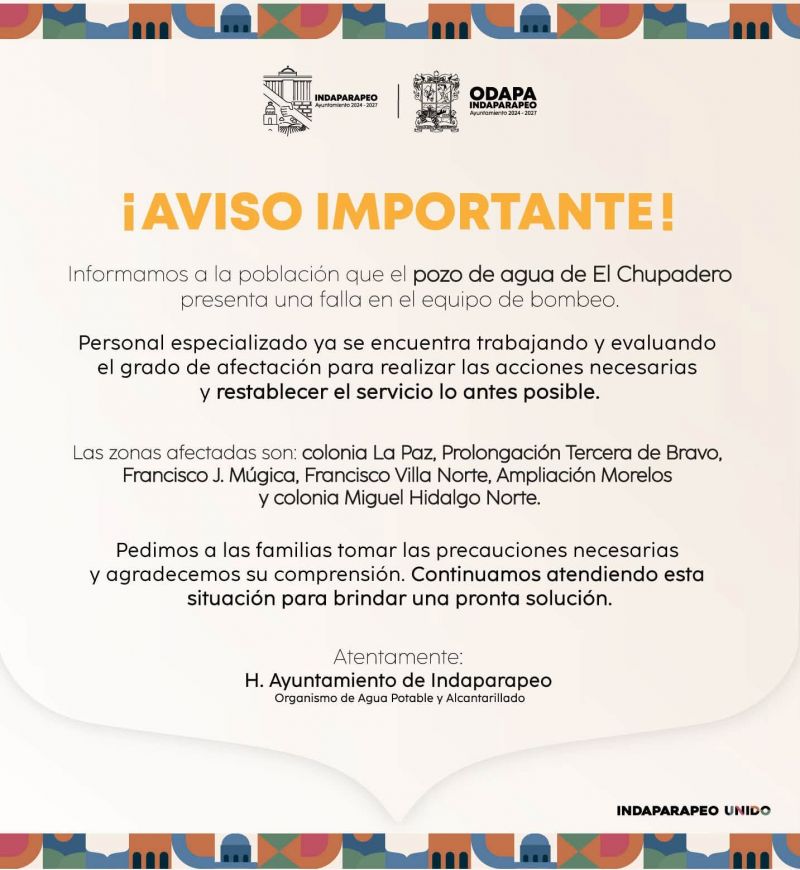 El pozo de El Chupadero